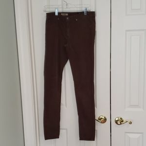 AG The Legging Super Skinny, Brown Corduroy